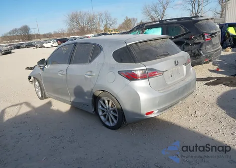 2012 Lexus Ct 200H Premium from USA, damaged, VIN JTHKD5BHXC2060534